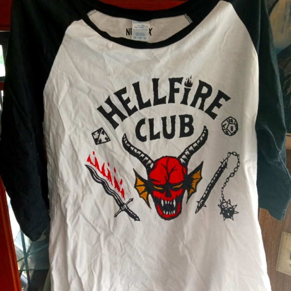 Netflix hell fire club long sleeve shirt